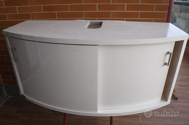 Grande mobile bagno sospeso bianco