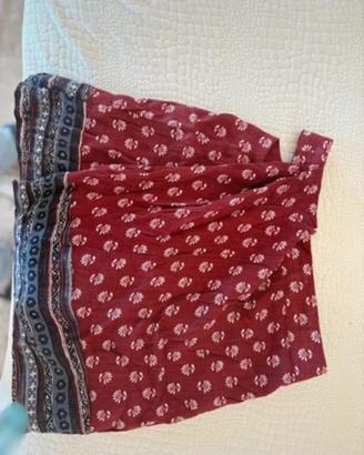 Gonna pull and bear con dettaglio aperto laterale