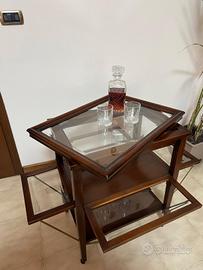 vetrinetta apribile in legno 