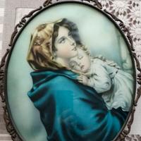 quadro con madonna e bambino