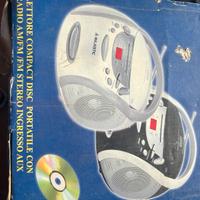 Lettore Compact Disk + radio