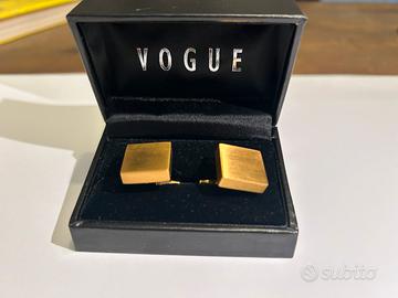 GEMELLI VOGUE PLACCATI IN ORO NUOVI!!