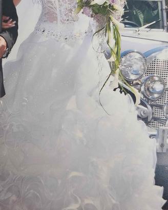 Abito da sposa principessa Swarovski taglia 42