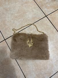 Pochette VG in ecopelliccia beige - come nuova