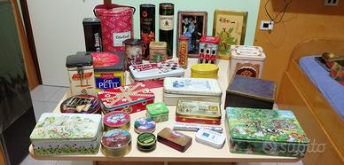 Scatole di latta - RARE e VARIE