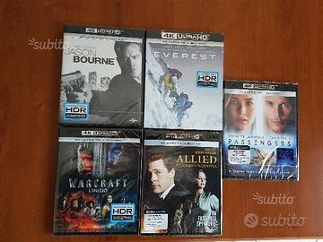 5 film blu ray 4k ultra hd