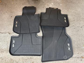 Set 4 tappeti gomma originali bmw x4