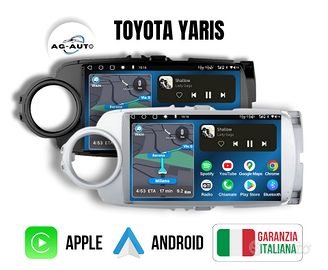 Toyota Yaris 9 pol. Autoradio Android Stereo 2 din