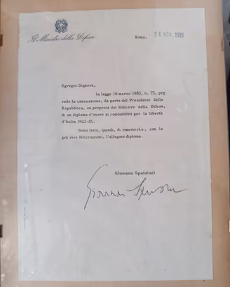 vecchia lettera 