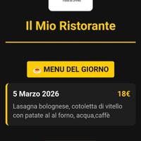 Menu digitale - ESP32