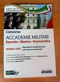 libro concorso accademia militare 