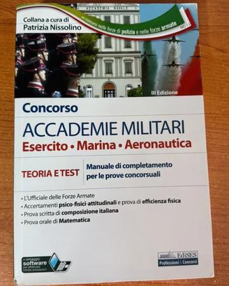 libro concorso accademia militare 
