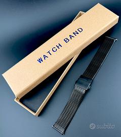 Bracciale maglia milano per orologi 20mm nuovo