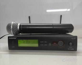 Shure SLX + Beta 58A Sistem Wireless Pro parinuovo
