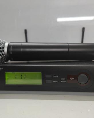 Shure SLX + Beta 58A Sistem Wireless Pro parinuovo