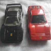 Modellini Burago Ferrari F40 e Ferrari 512BB