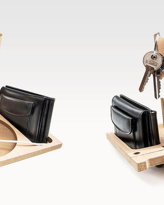 Docking Station in legno naturale