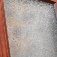 5 Porte Anni 50/60 - Legno e Vetro Decorato