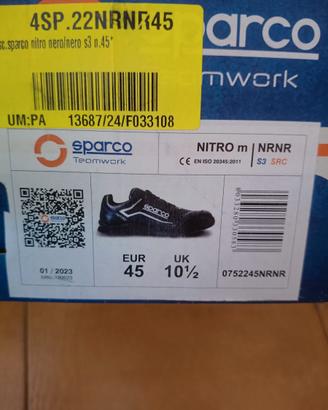 SPARCO ANTINFORTUNISTICHE NUMERO 45