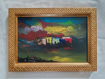 Antonio Bertè dipinto olio su tela 