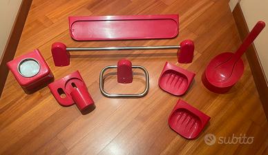 Gedy set bagno design makio hasuike anni 70