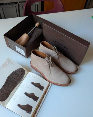 Stivaletti Church's camoscio beige 8UK 42EU 