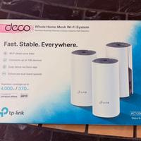 TP-Link Deco E4 Wifi Mesh, Dual Band AC1200