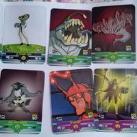 Lamincards Ben10 Bakugan Spider raiders adrenalyn