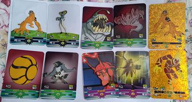 Lamincards Ben10 Bakugan Spider raiders adrenalyn