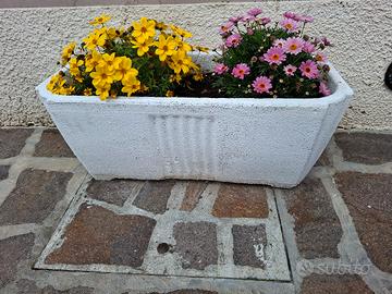 Fioriera in cemento