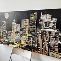 Quadro in Ecopelle e strass Toronto