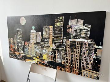 Quadro in Ecopelle e strass Toronto