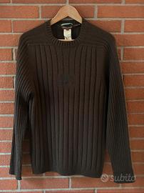 Guess maglione collo a giro marrone Tg. L