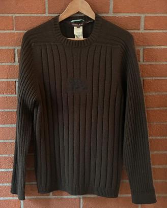 Guess maglione collo a giro marrone Tg. L
