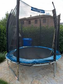 Trampolino elastico da giardino