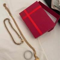 set collana e bracciale e anello