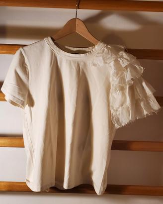 top donna con rouches