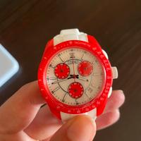 Orologio “Zzero” Unisex, bianco e rosso