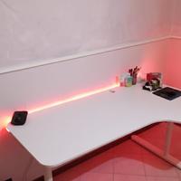 scrivania con led inclusi 