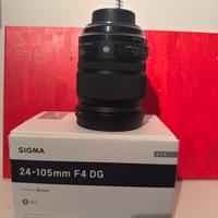 Sigma 24-105mm f/4  art Nikon F