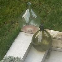 damigiane verde o trasparente