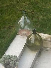 damigiane verde o trasparente