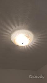 2 Lampadari Vintage di Vetro