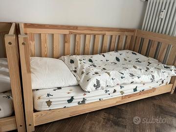 Lettini Montessori TreeTale 140×70 con materasso