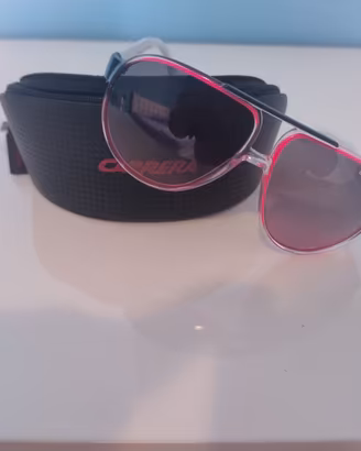 Occhiali da sole Carrera neri e rosa