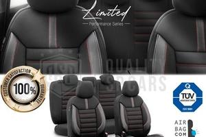 COPRISEDILI per AUDI A4 A6 Allroad Tessuto e Pelle