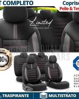 COPRISEDILI per AUDI A4 A6 Allroad Tessuto e Pelle