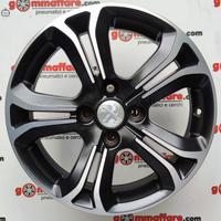 4 cerchi lega peugeot 208 16 lt002671