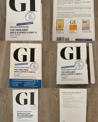 Dizionario greco montanari Sassari