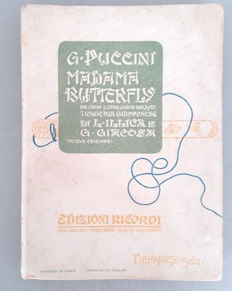 Madama Butterfly - G. Puccini - Edizione ricordi